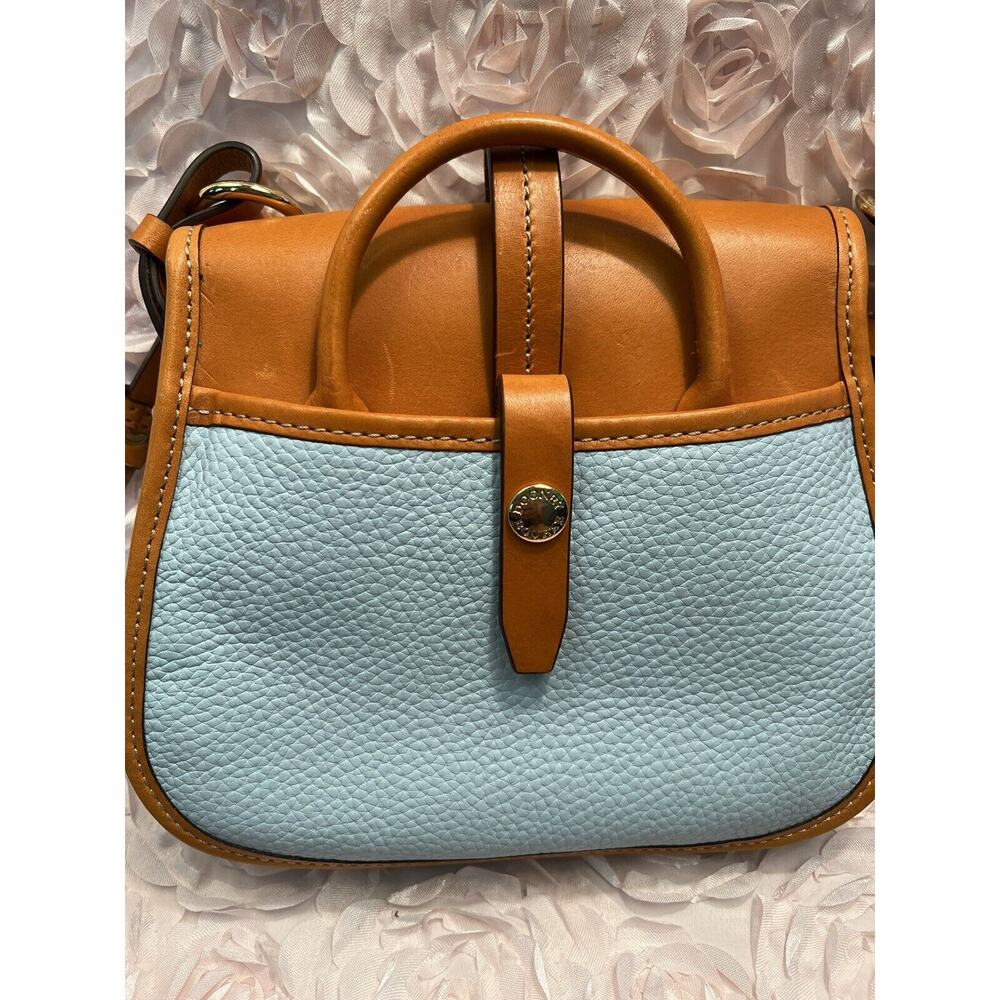 Dooney & Bourke Cristina Bag w Dust Cover, Baby Blue NWOT - Picture 4 of 11